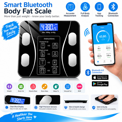 Digital bathroom scales - digital,