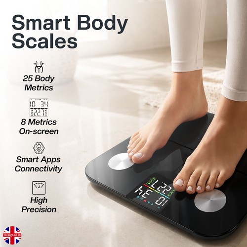 Smart digital bathroom - smart, scales
