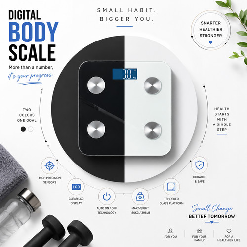 Bathroom weighing digital - weighing,