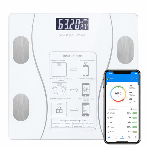 Digital 180kg bathroom scales - 180kg,